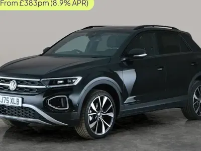 Nowe VW T-Roc Design 116 KM (85 kW) 2025 Czarny SUV