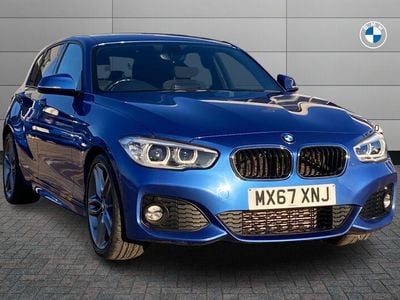 Used BMW 116 M Sport 114 HP (83 kW) 2017 Blue Hatchback
