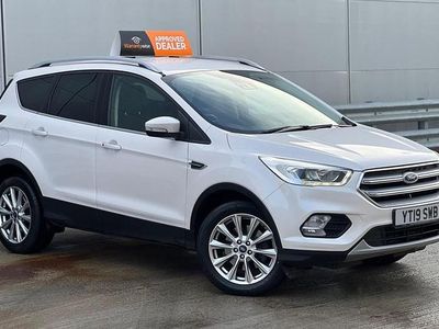 Used Ford Kuga Titanium 150 HP (110 kW) 2019 White SUV