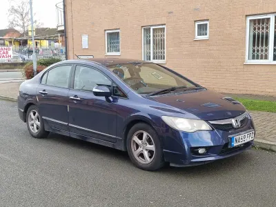 Used Honda Civic ES 110 HP (80 kW) 2009 Blue Sedan