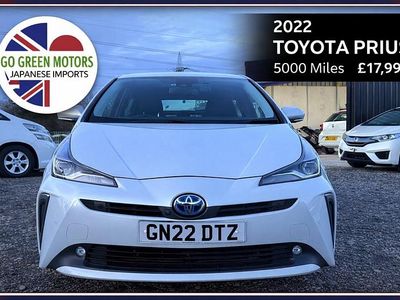 White Used 2022 Toyota Prius Business Edition Hatchback | £17,995