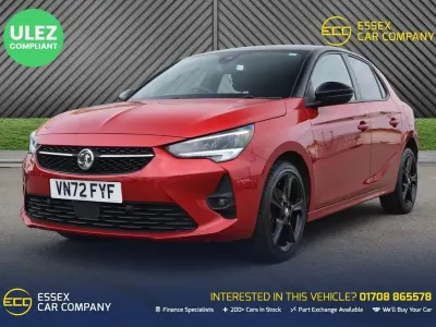 Used Vauxhall Corsa GS Line 100 HP (73 kW) 2022 Red Hatchback
