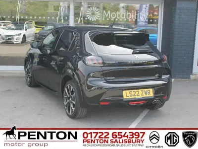 Used Peugeot 208 Premium 129 HP (94 kW) 2022 Black Hatchback