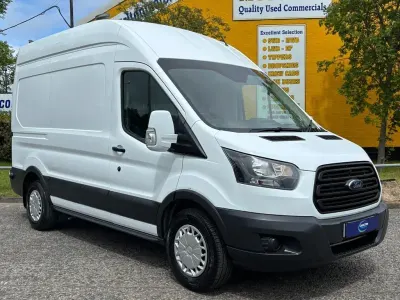 Used Ford Transit 130 HP (95 kW) 2018 White Van
