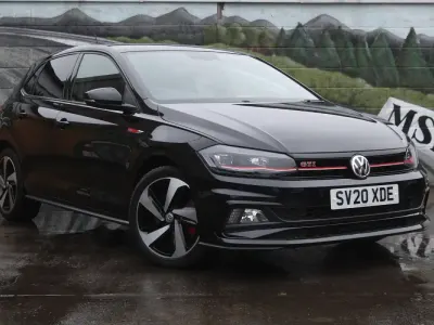 Used VW Polo GTI 200 HP (147 kW) 2020 Black Hatchback