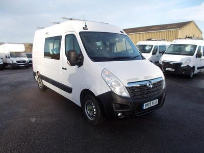 Used Vauxhall Movano 130 HP (95 kW) 2019 White MPV