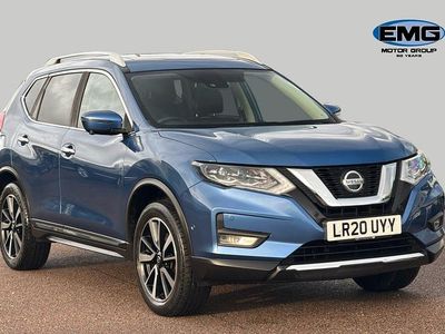 Blue Used 2020 Nissan X-Trail Tekna SUV | £16,695 (Fair price)
