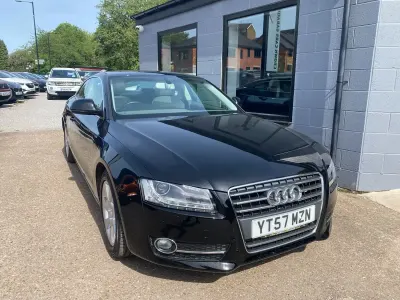 Used Audi A5 Performance 190 HP (139 kW) 2008 Black Coupe