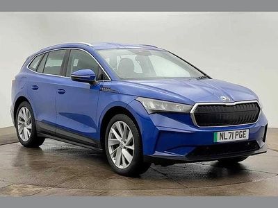 Used Skoda Enyaq iV ecoSuite 131 kW (179 HP) 2021 Blue SUV
