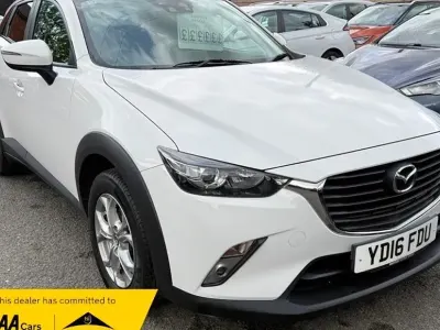Używany Mazda CX-3 121 KM (88 kW) 2016 Biały SUV