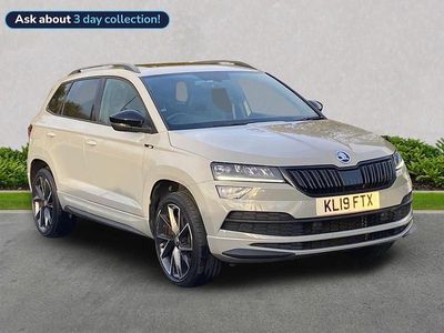 Grey Used 2019 Skoda Karoq SportLine SUV | £18,715 (A bit pricey)