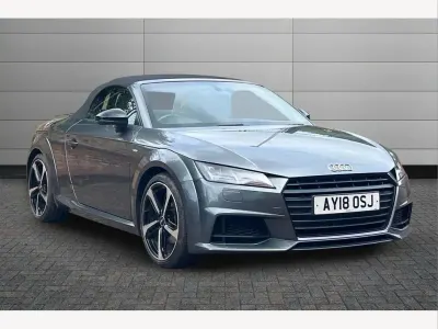 Used Audi TT Black Edition 180 HP (132 kW) 2018 Grey Coupe