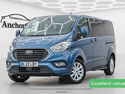 Blue Used 2022 Ford Tourneo Titanium MPV | £25,495