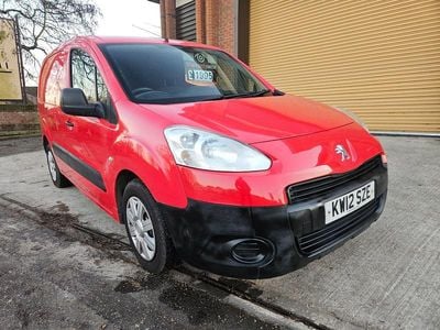Red Used 2012 Peugeot Partner S MPV | £1,995 (Good price)