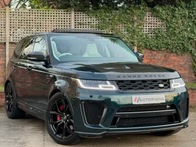 Second-hand Land Rover Range Rover Sport SVR 575 CP (422 kW) 2021 Verde SUV