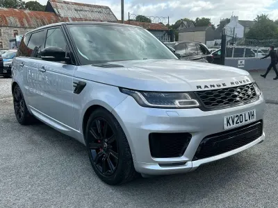 Used Land Rover Range Rover Sport Autobiography Dynamic 404 HP (297 kW) 2020 Silver SUV