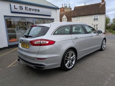 Used Ford Mondeo Titanium 150 HP (110 kW) 2015 Silver Estate