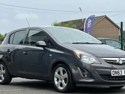 Used Vauxhall Corsa 101 HP (74 kW) 2013 Grey Hatchback