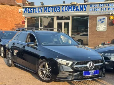Used Mercedes A180 Executive 116 HP (85 kW) 2019 Black Hatchback