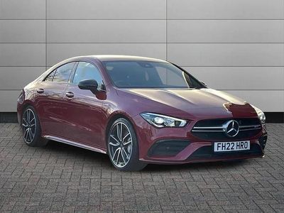 Used Mercedes CLA35 AMG Premium 301 HP (221 kW) 2022 Red Coupe