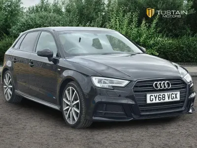 Used Audi A3 Black Edition 116 HP (85 kW) 2018 Sedan