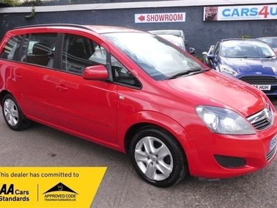 used Vauxhall Zafira 1.6 EXCLUSIV 5d 113 BHP