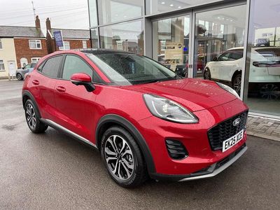 Used Ford Puma Titanium 125 HP (91 kW) 2025 Red SUV