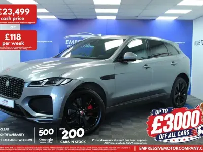 Used Jaguar F-Pace R-Dynamic 204 HP (150 kW) 2021 Grey SUV