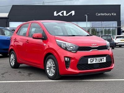 Used Kia Picanto 65 HP (47 kW) 2022 Red Hatchback