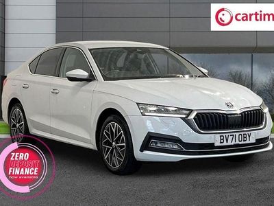 White Used 2022 Skoda Octavia SE L Hatchback | £11,750 (Fair price)
