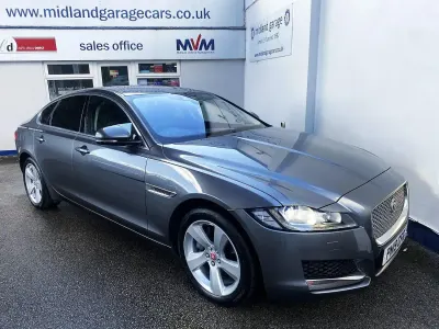 Used Jaguar XF Portfolio 250 HP (183 kW) 2019 Grey Sedan
