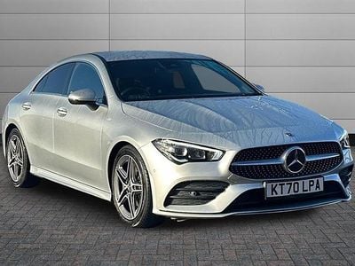 Silver Used 2021 Mercedes CLA180 AMG line Sedan | £21,150 (Good price)