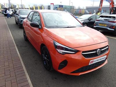 Used Vauxhall Corsa 73 HP (53 kW) 2020 Orange Hatchback