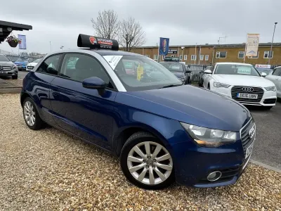 Used Audi A1 Sport 105 HP (77 kW) 2012 Blue Hatchback