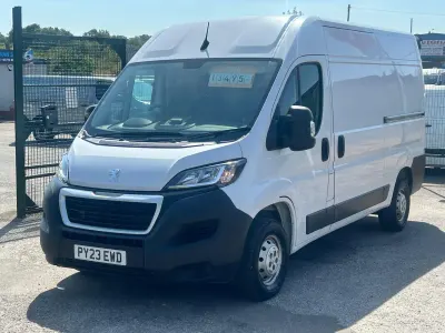 Used Peugeot Boxer 140 HP (102 kW) 2023 White Van