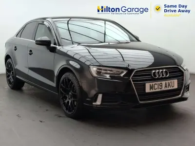 Used Audi A3 Sport 116 HP (85 kW) 2019 Black Sedan