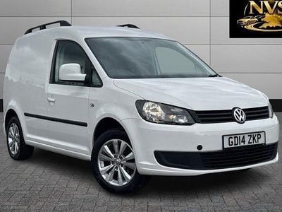 Begagnad VW Caddy Startline 75 HK (55 kW) 2014 Vit Minibuss