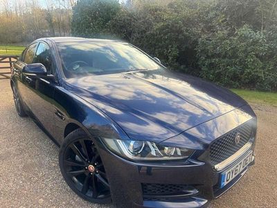 Blue Used 2017 Jaguar XE R-Sport Sedan | £12,444 (Fair price)
