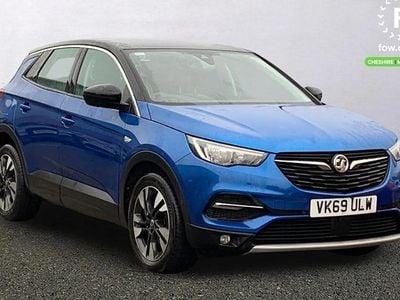Used Vauxhall Grandland X Sport 131 HP (96 kW) 2019 Blue SUV