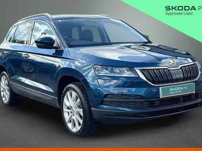 Gebraucht Skoda Karoq SE L 150 PS (110 kW) 2018 Blau SUV