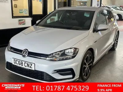 Used VW Golf VII R-line 150 HP (110 kW) 2019 Silver Hatchback