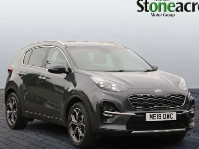 Used Kia Sportage GT-Line 177 HP (130 kW) 2021 Grey SUV