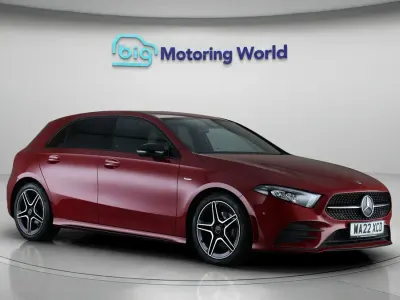 Used Mercedes A180 Executive 136 HP (100 kW) 2022 Red Hatchback