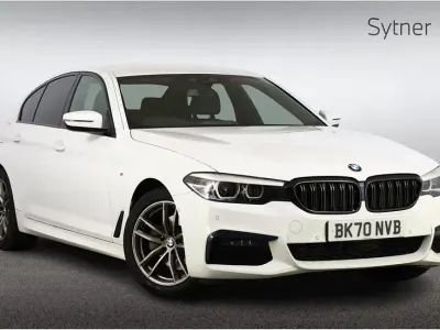 Used BMW 520 M Sport 187 HP (137 kW) 2020 White