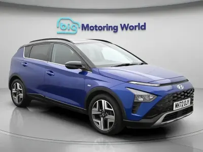 Begagnad Hyundai Bayon Ultimate 100 HK (73 kW) 2023 Blå SUV