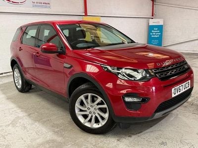 Begagnad Land Rover Discovery Sport SE 180 HK (132 kW) 2017 Röd SUV