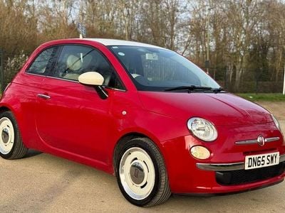 Used Fiat 500 69 HP (50 kW) 2015 Red Hatchback