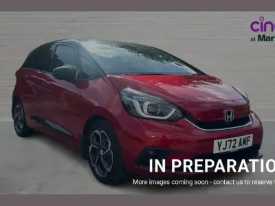 Used Honda Jazz Hybrid 109 HP (80 kW) 2022 Red Hatchback