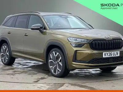 Ny Skoda Kodiaq SportLine 200 HK (147 kW) 2026 Guld SUV