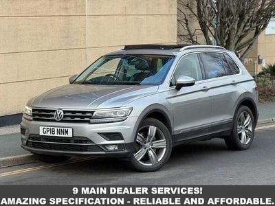Used VW Tiguan SEL 180 HP (132 kW) 2018 Silver SUV